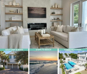 Beach Bliss on 30A By Stay on 30A, Golf cart, Bikes
